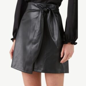 Black Leather Skirt